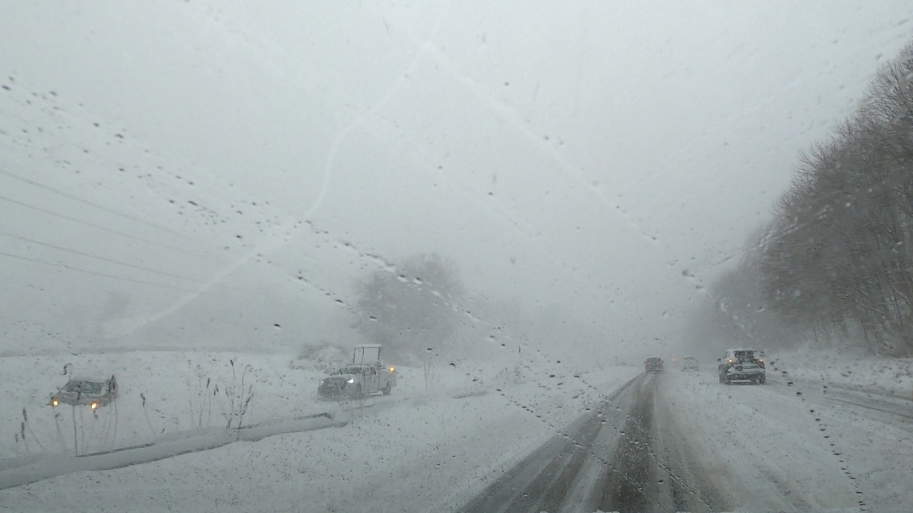 Driving in Snow Storm 2/23/26 from Bronx to Valhalla