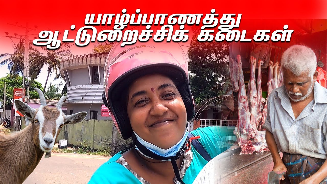 யாழ்ப்பாணத்து ஆட்டுறைச்சிக் கடைகள் | Jaffna Mutton Meat Shop