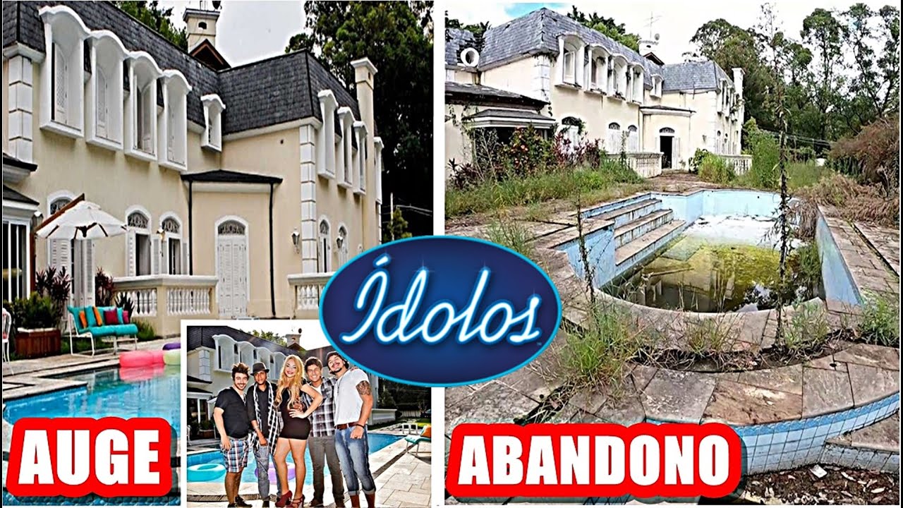 MANSÃO ABANDONADA PROGRAMA ÍDOLOS E REALITY A FAZENDA