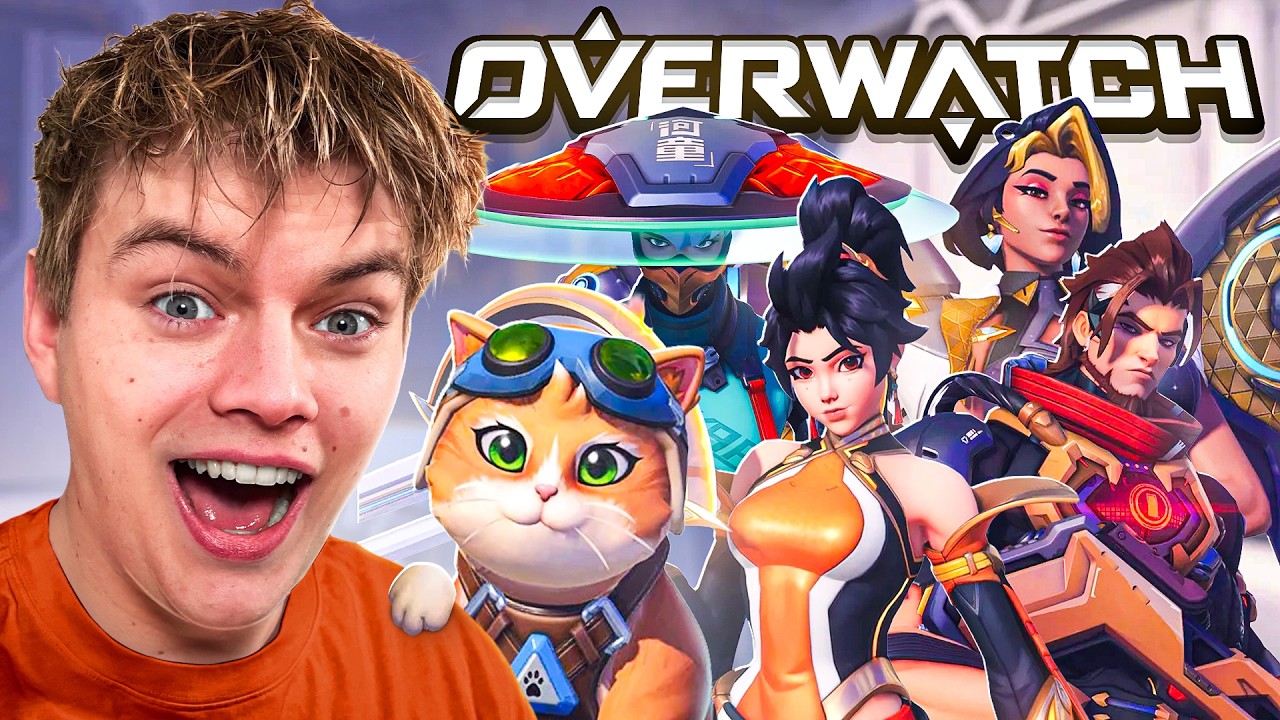 IGOR SPEELT DE GROOTSTE OVERWATCH UPDATE OOIT! 5 NIEUWE HEROES! 🏆