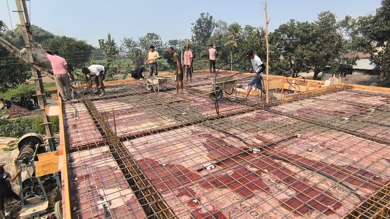ढलाइमा पाइप रखद ध्यान दिनू पर्ने कुराहरु || छत मा पाइप कसरी राख्ने || ढलाईमा। वायरिंग कसरी गर्छन्न