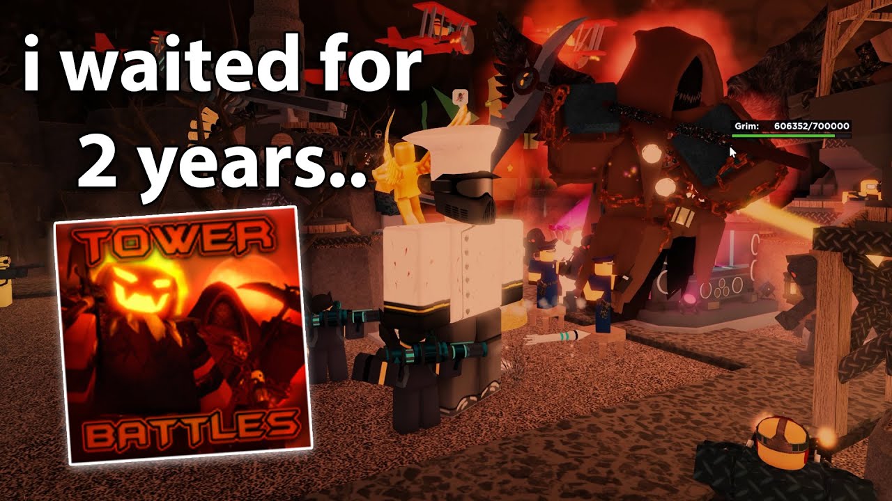 Обновление Tower Battles на Хэллоуин.. | ROBLOX