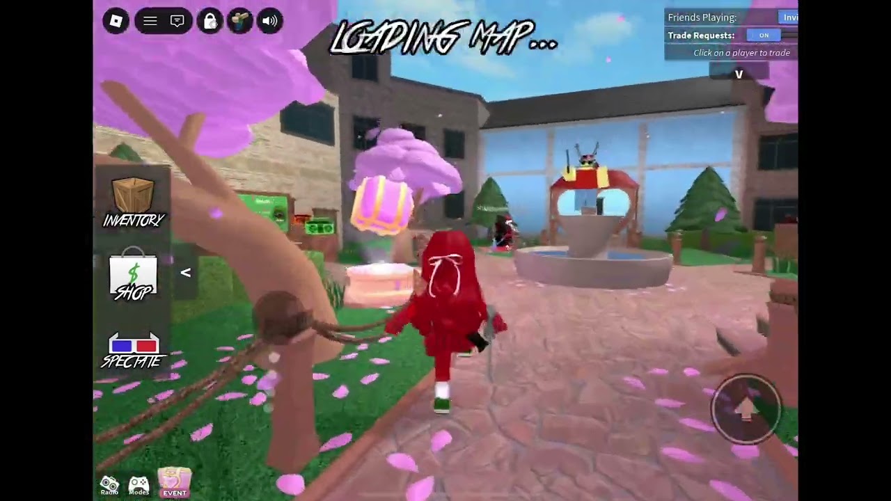 Playing mm2 with the friend group (part 2)