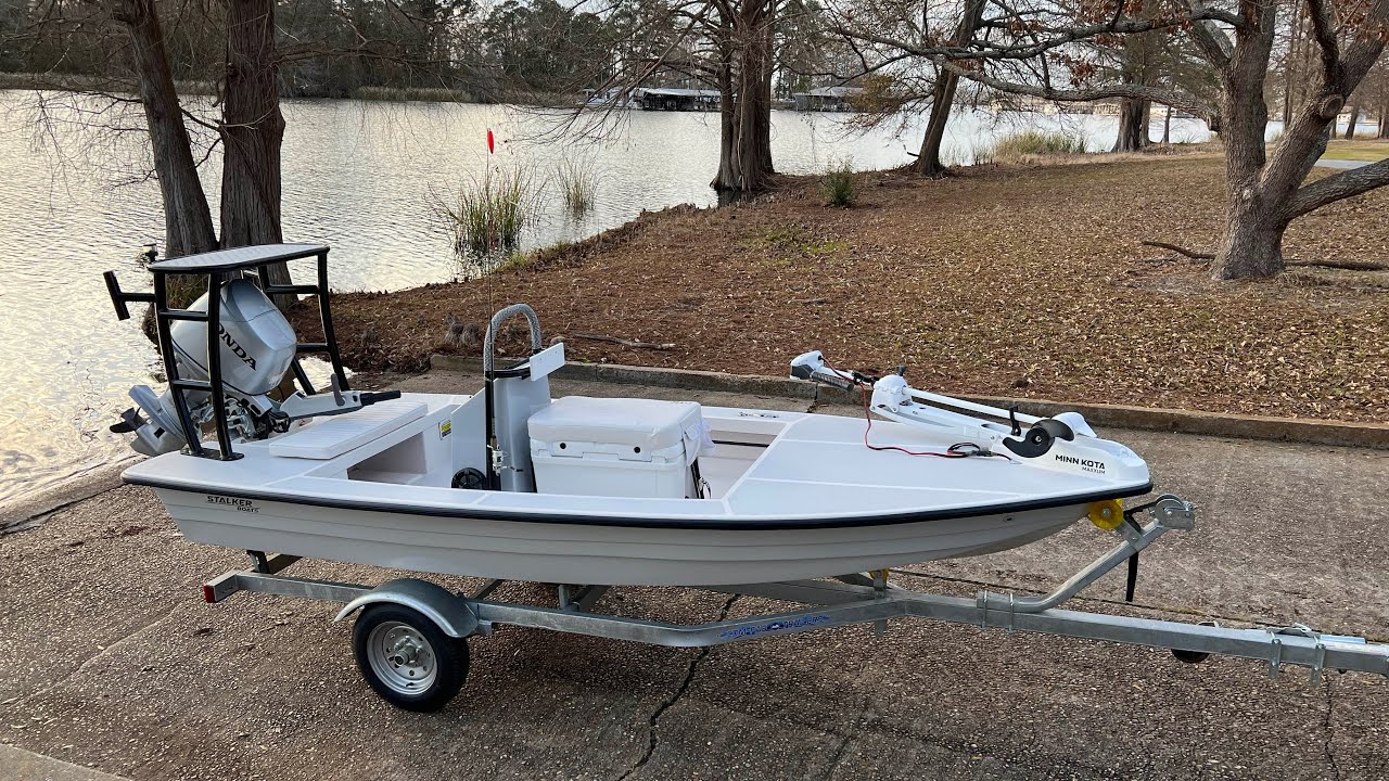 Stalker 136 Micro Skiff Walk around