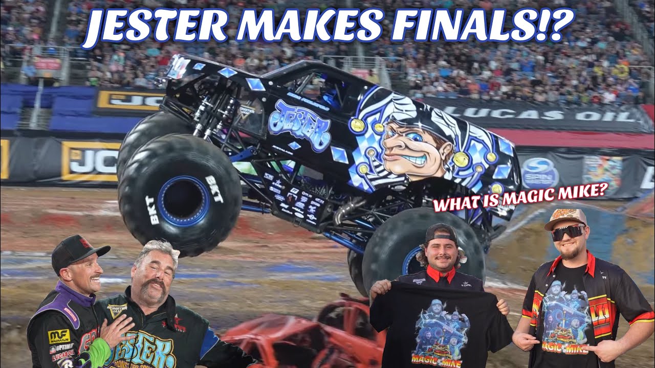 JESTER RACING FINAL AND MAGIC MIKE! Monster Jam Orlando 2026