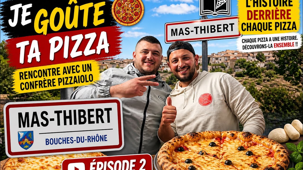 Je goûte sa pizza au feu de bois épisode 2 à Mas-Thibert 