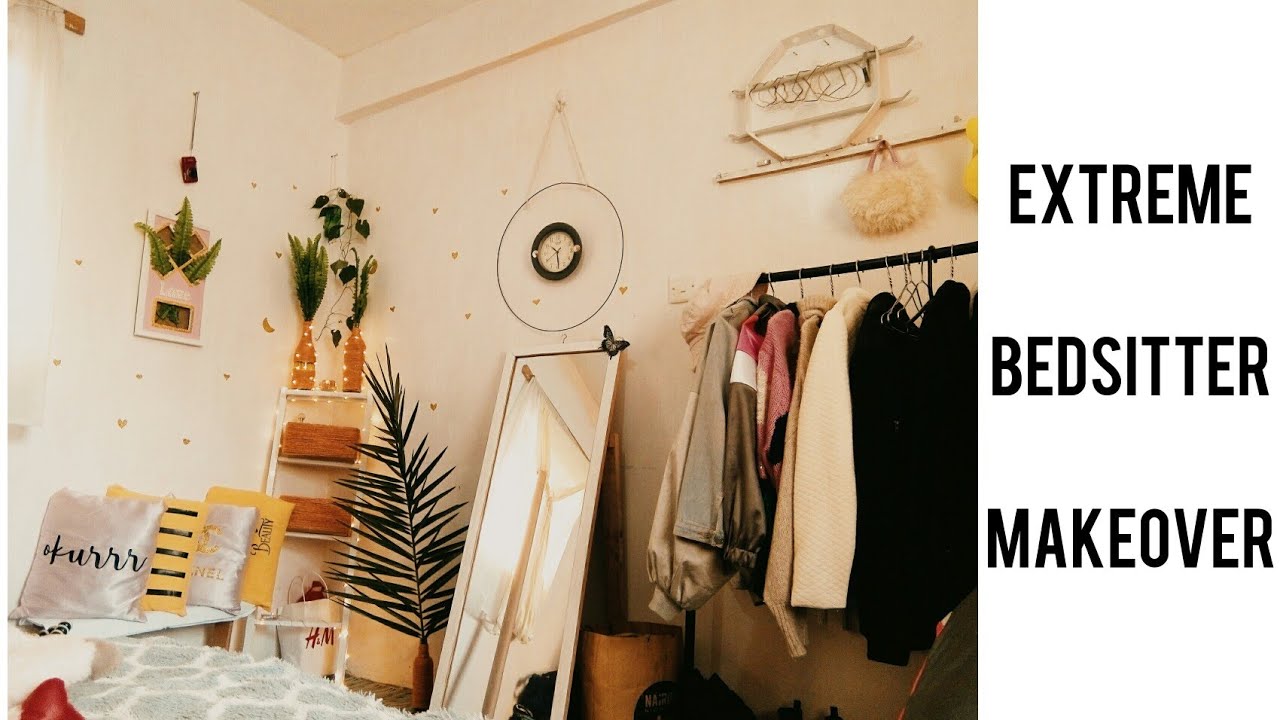 EXTREME STUDIO APARTMENT MAKEOVER |Aesthetic bedroom transformation |Julie Mutwasi