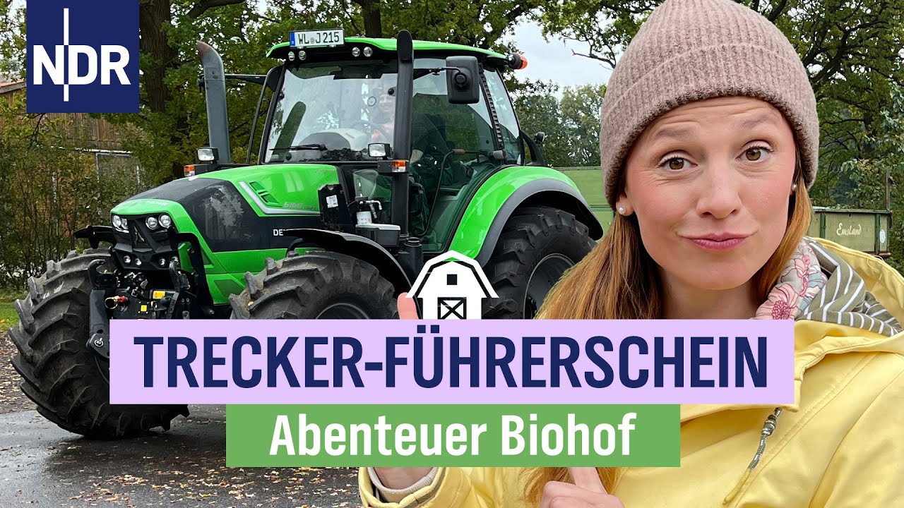 Jenny will die großen Maschinen fahren | Folge 15 |  NDR auf'm Land