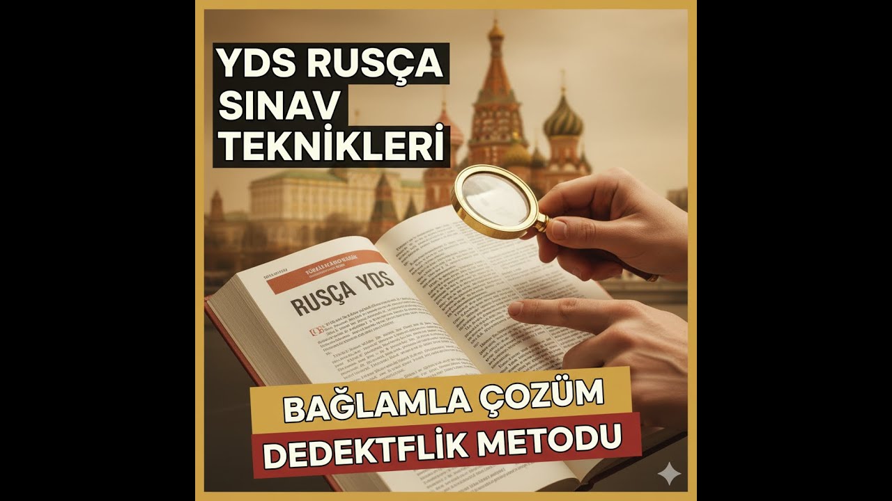 YDS Rus&ccedil;a Soru &Ccedil;&ouml;z&uuml;m&uuml;: Fiil Sistemi ile Garanti &Ccedil;&ouml;z&uuml;m Taktikleri | Tipik Soruların Analizi