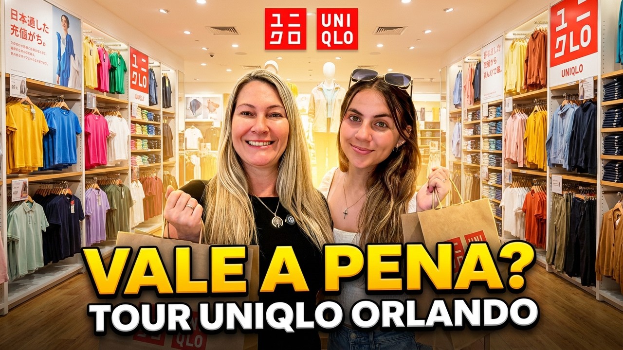 Tour de compras pela UNIQLO em Orlando: vale a pena essa loja japonesa?