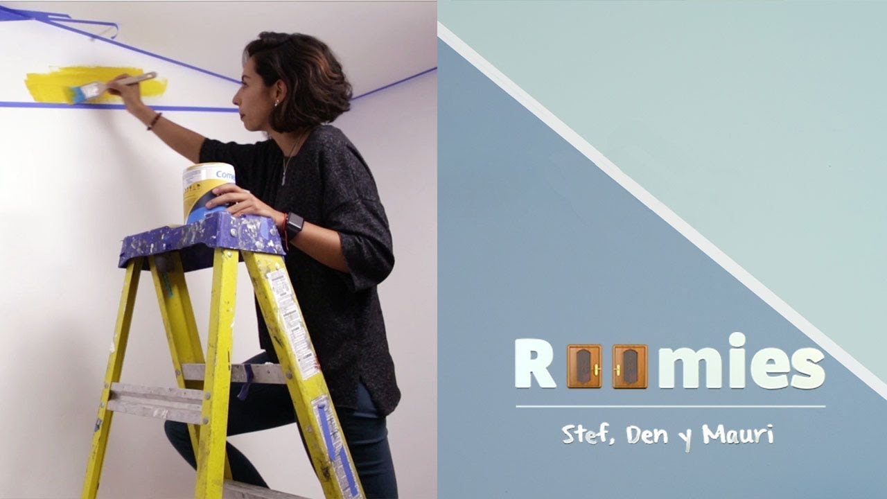 👩🏽‍🎨Decoración de paredes con pintura. Roomies - Ep 4