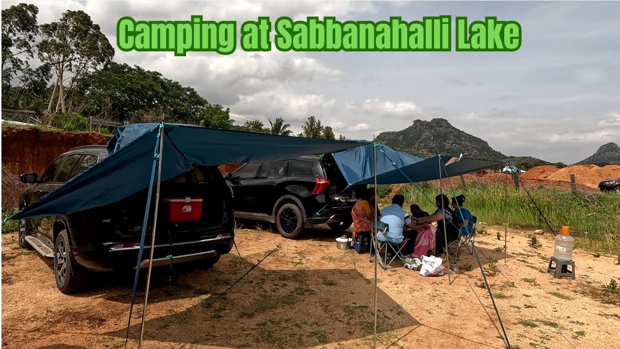 Camping & Picnic at Sabbanahalli (Vatadahosahalli) Lake in the XUV700, Weekend Escape near Bangalore