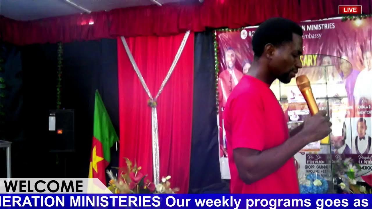 SUNDAY WORSHIP SERVICE WITH APOSTLE E.N AUGUSTIN,ROYALGATE AUDITHORIUM