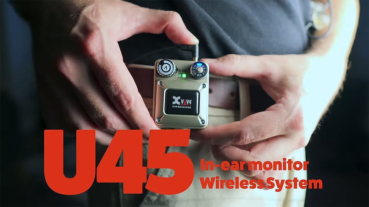Xvive U45: идеальная беспроводная система IEM для музыкантов