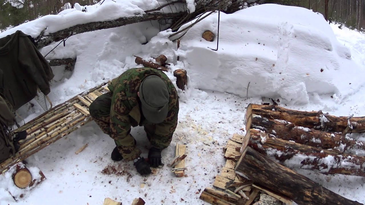 Siberian Ways. Big Log Fire
