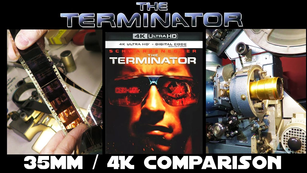 THE TERMINATOR 35mm vs. 4K