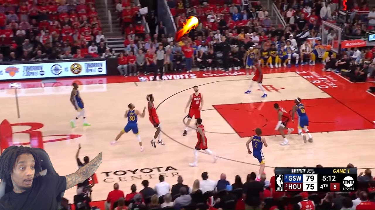 FlightReacts To #7 WARRIORS at #2 ROCKETS | FULL GAME 1 HIGHLIGHTS | April 20, 2025!