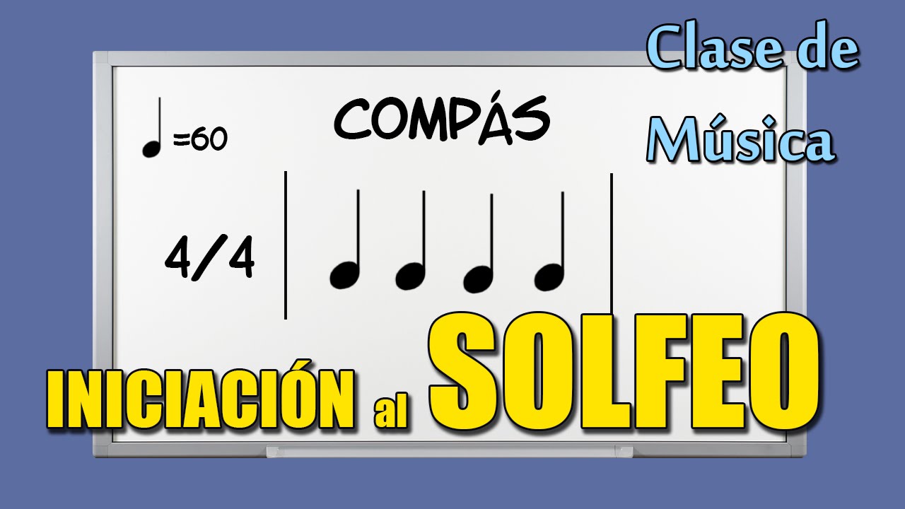 Clase de Música: Iniciación al Solfeo