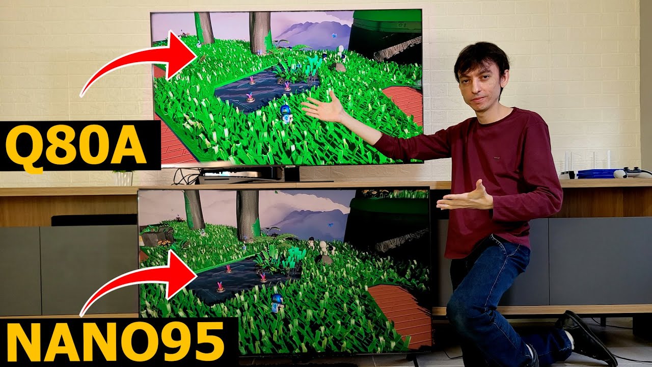 Q80A против NANO95 &mdash; какой телевизор ЛУЧШИЙ для ИГР?
