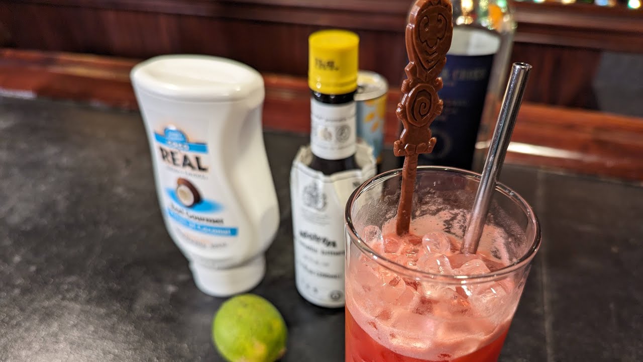 Disneyland Trader Sam's Angolada - Better Cocktails at Home