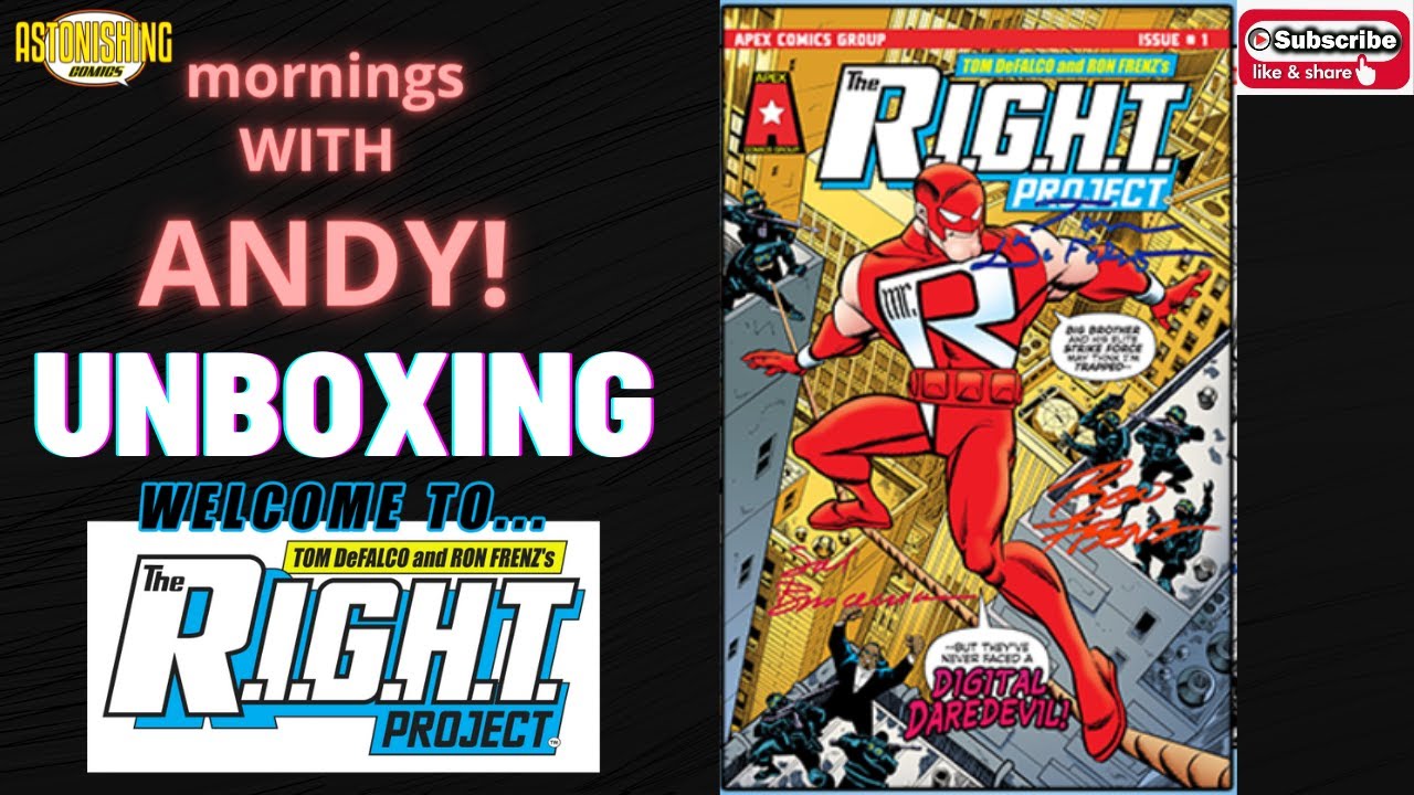Unboxing Tom Defalco and Ron Frenz's 