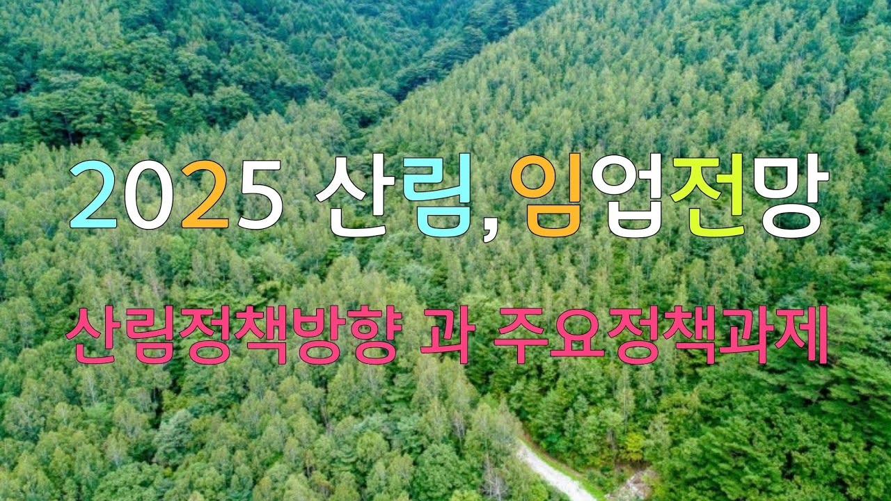 2025년산림임업전망  산림청책방향과주요정책과제 산림 임업  농업 6차산업  임업후계자 임산물 독림가  임업경영체 임업직불금 농업경영체  탄소중립 목재  기후위기  산불  귀산촌