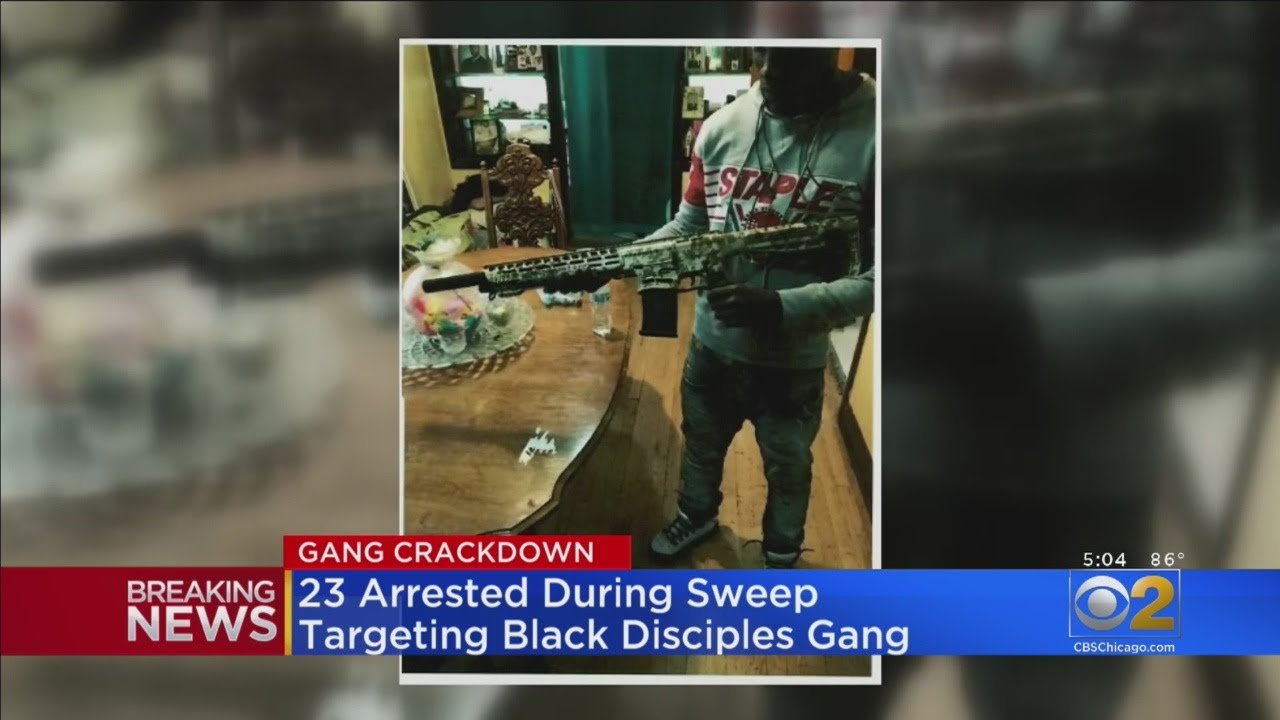 23 Arrested During Sweep Targeting Chicago Gang