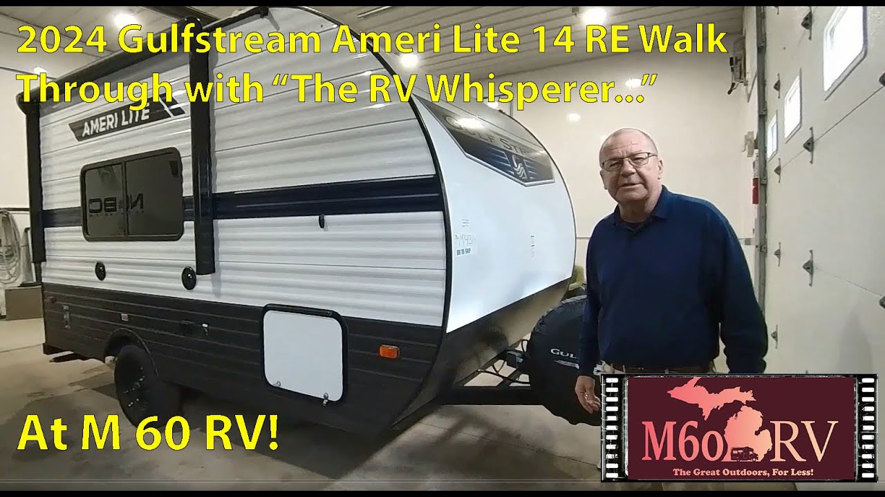 SOLD! 2024 Gulfstream Ameri Lite 14 RE Walk Through 
