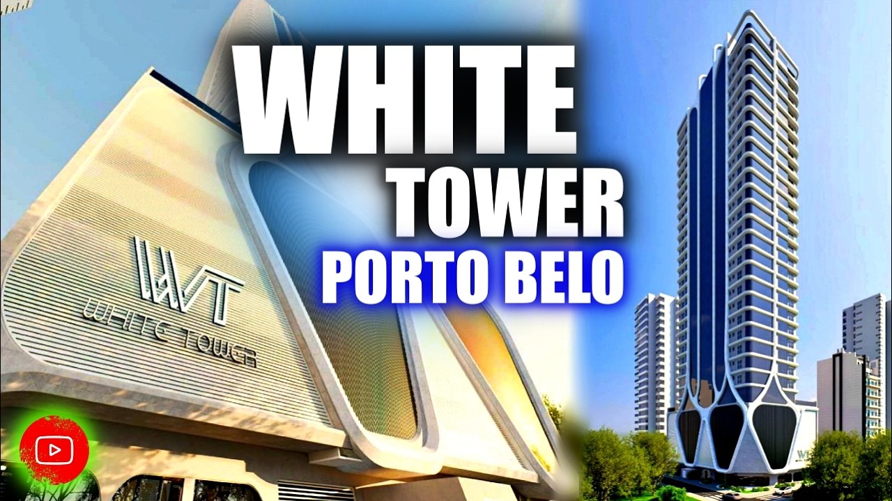 WHITE TOWER NONO LANÇAMENTO EM PORTO BELO #skyscraperconstruction #arquitetura #luxo #obras