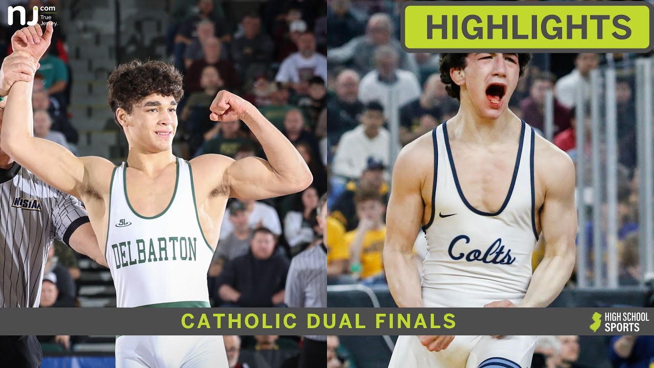 Highlights: No. 1 Delbarton wrestling beats No. 4 CBA to win Catholic School Duals