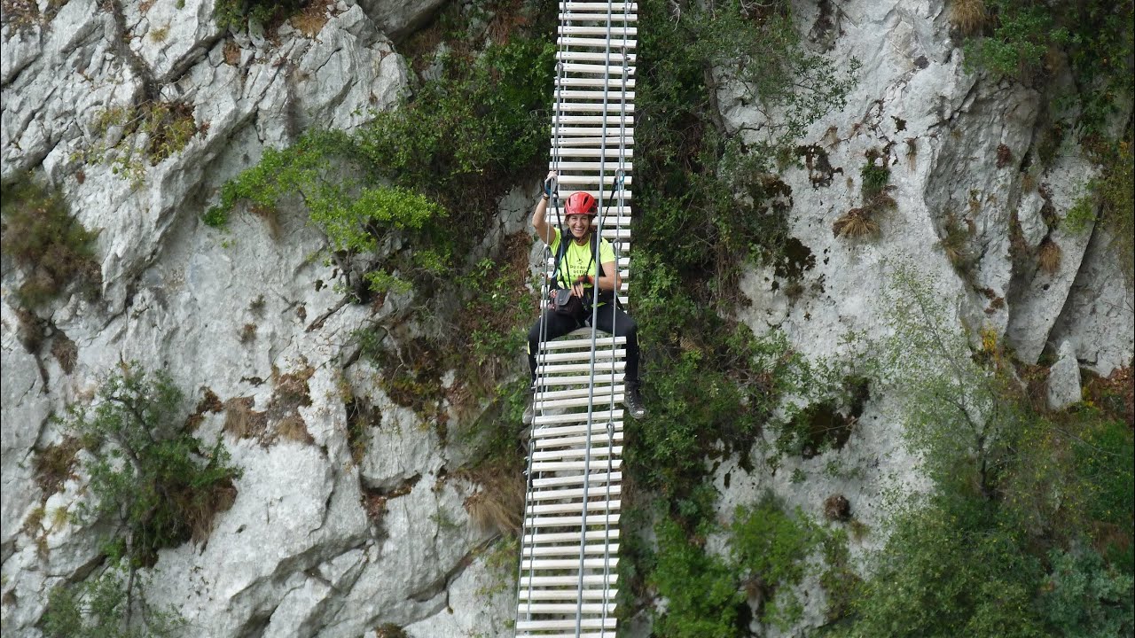 Vía ferrata de  La Hermida