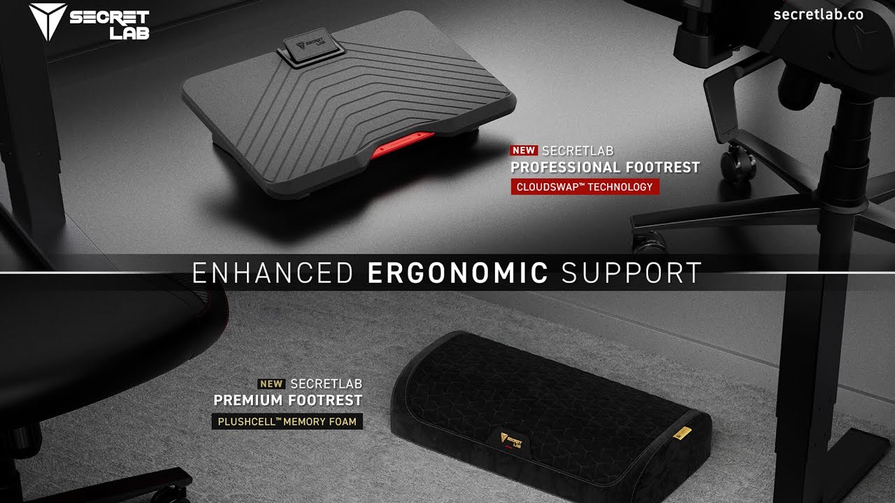 Your Feet Will Thank You | Secretlab FootRests Are Here