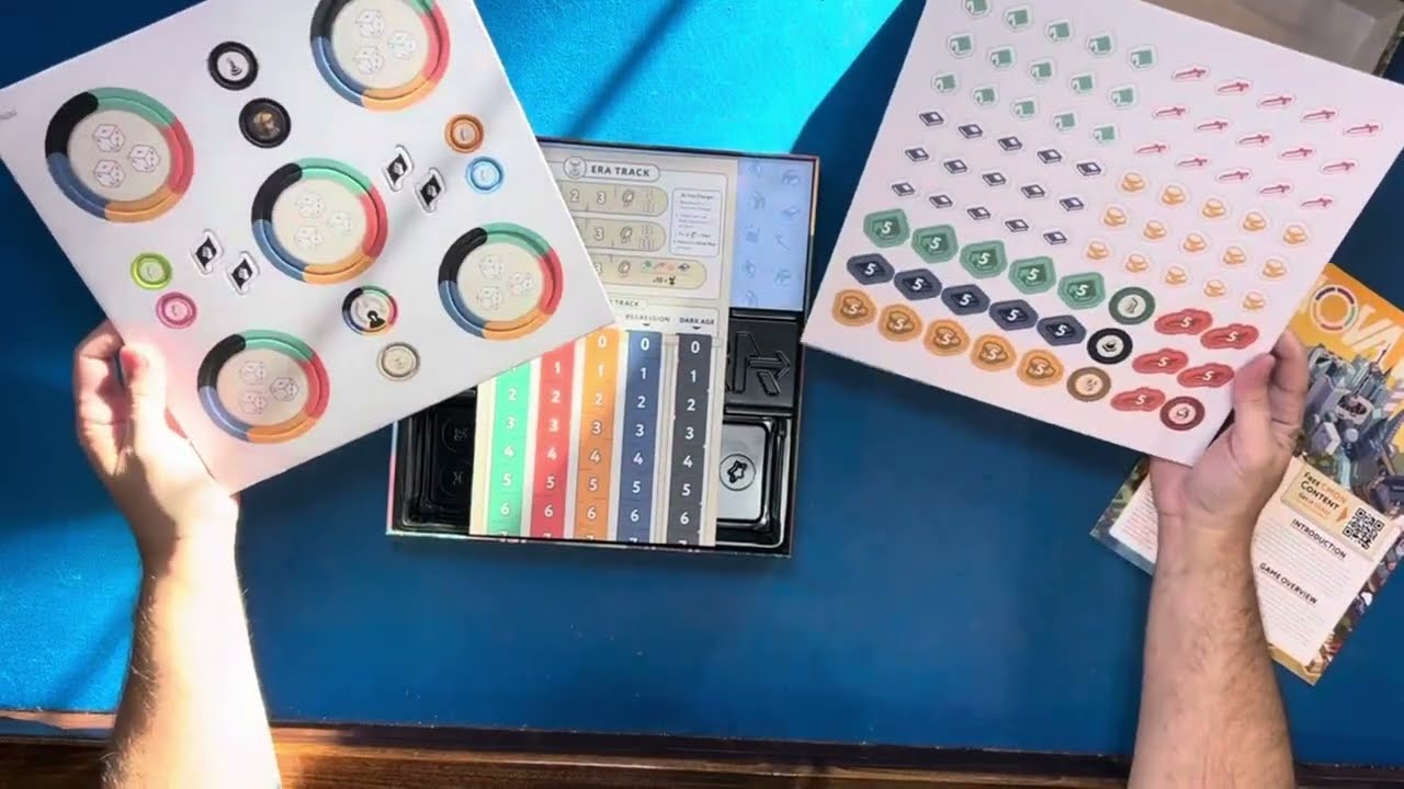 NOVA ERA BOARD GAME UNBOXING