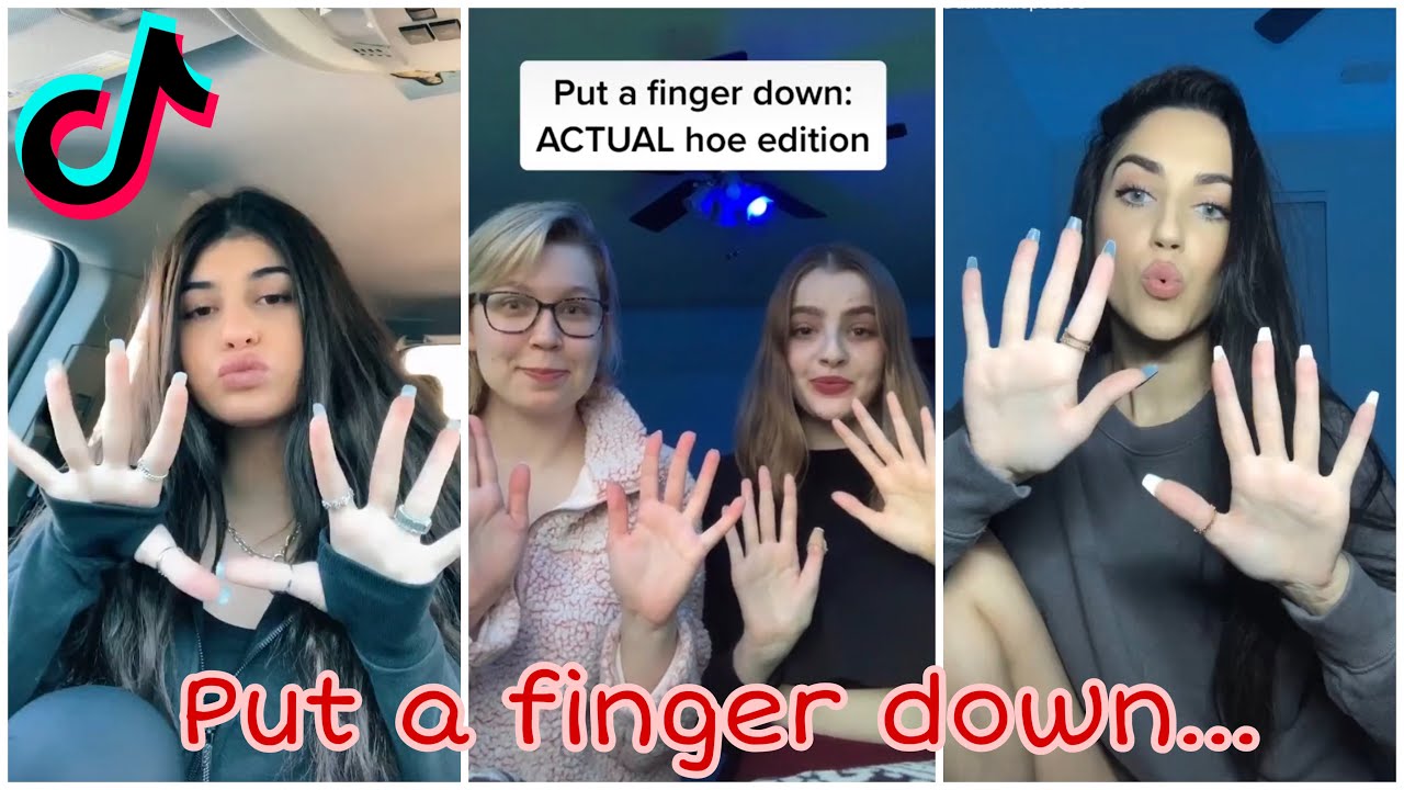 Put a finger down Challenge ~ Tik Tok 🌸