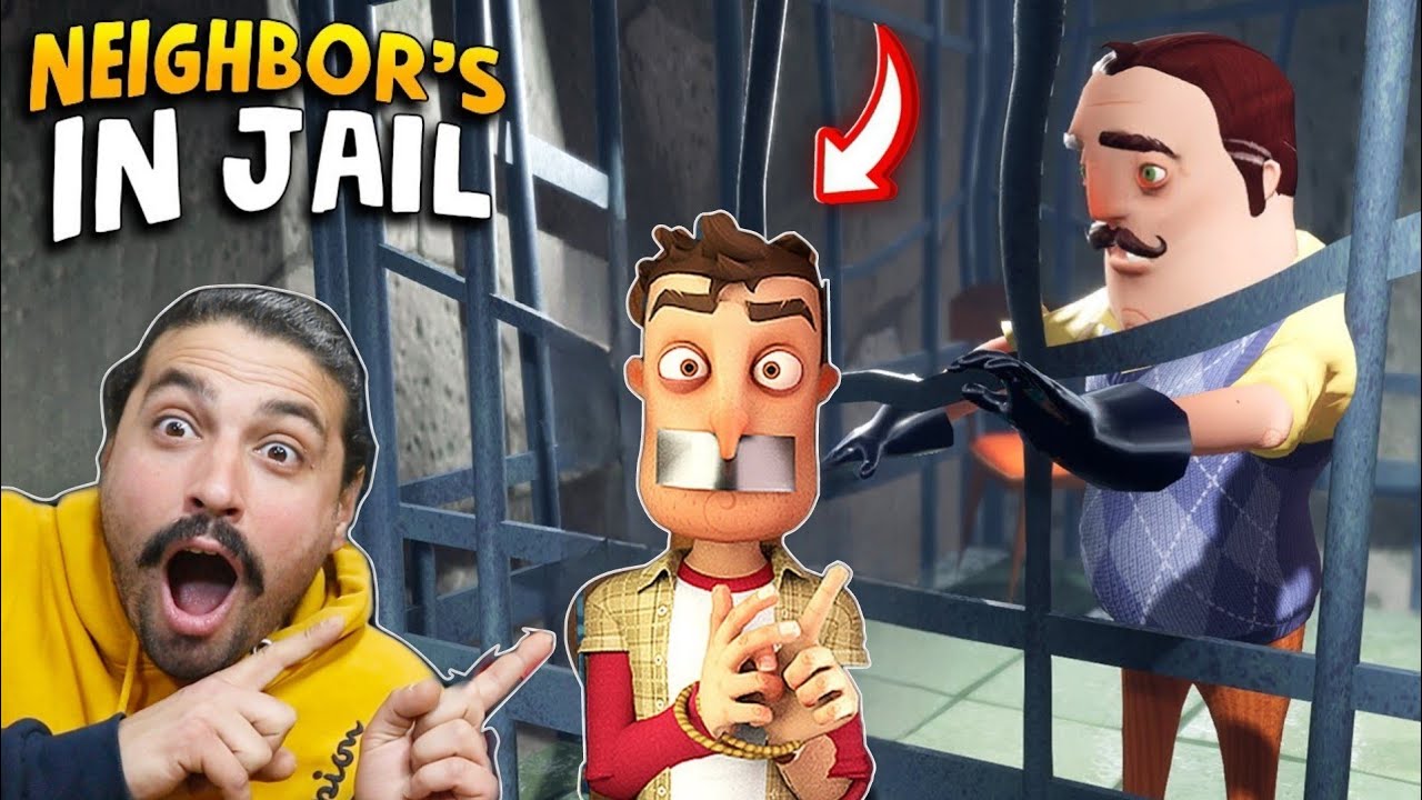 WİLSON BÜTÜN KOMŞULARINI BODRUMADAKİ HAPİSHANEYE KAPATMIŞ 😱 Hello Neighbor Mod