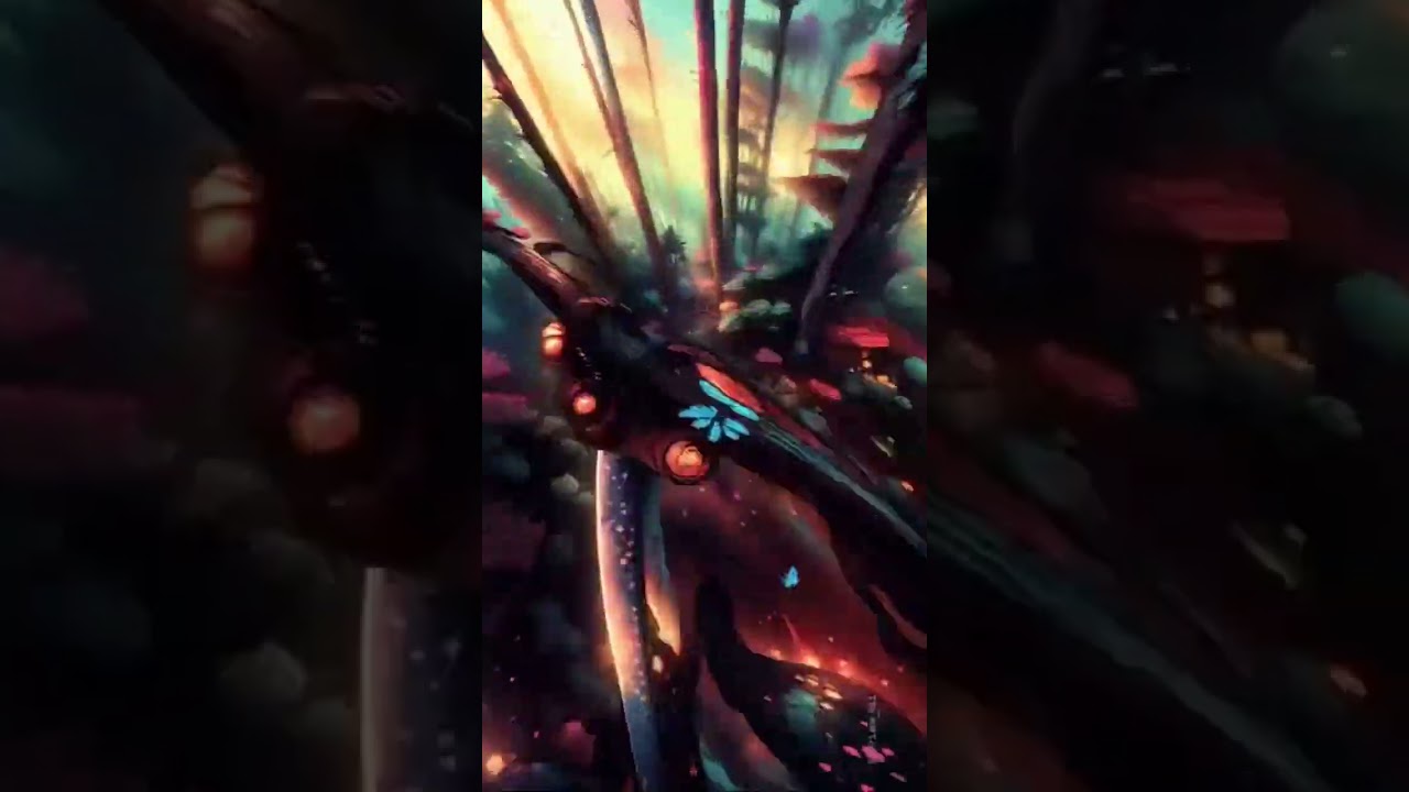Satisfying Cycle Ride 🚴‍♂️ | AI Cinematic Relaxing Visuals