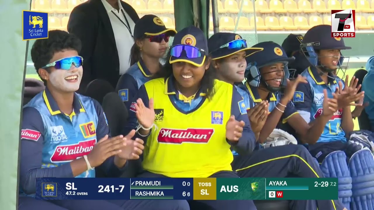 MATCH HIGHLIGHTS🏏 | Maliban Sri Lanka U19 Women vs Australia U19 Women - ODI