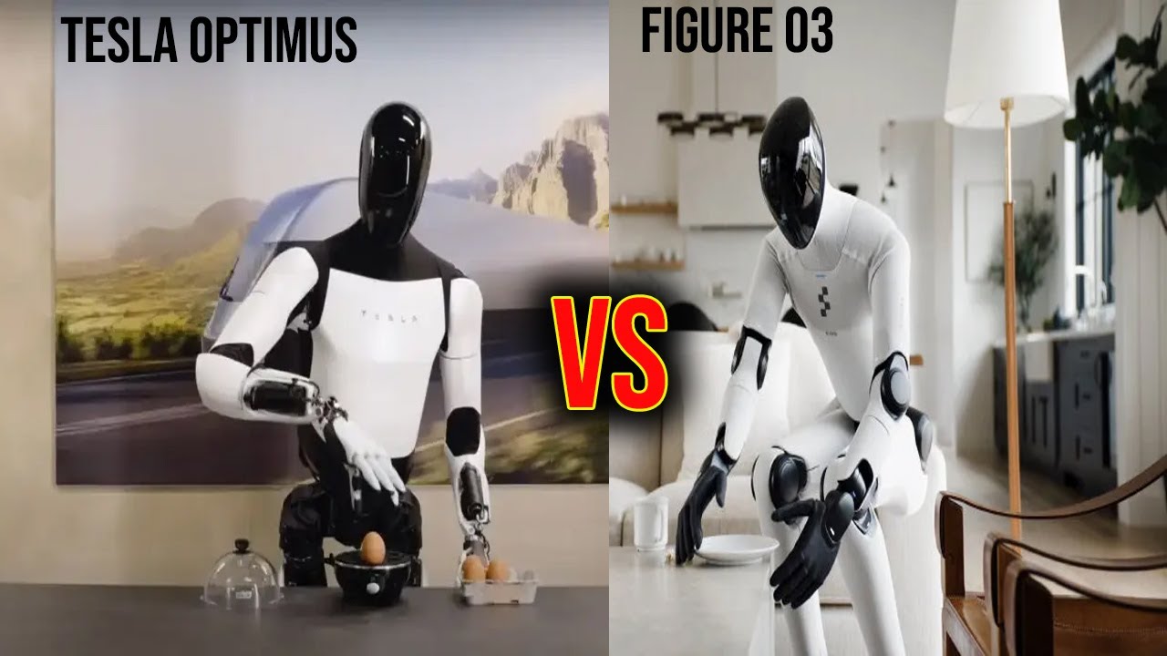 Figure 03 and Tesla Optimus Robots | Motion, Balance, and Performance Analysis