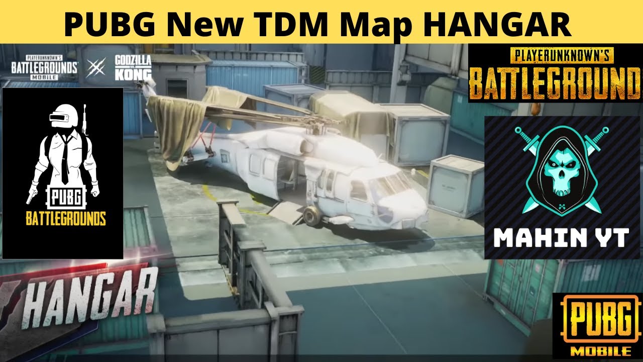 PUBG MOBILE NEW TDM MAP HANAGR | FIRST GAMEPLAY OF HANGAR MAP - PUBG MOBILE