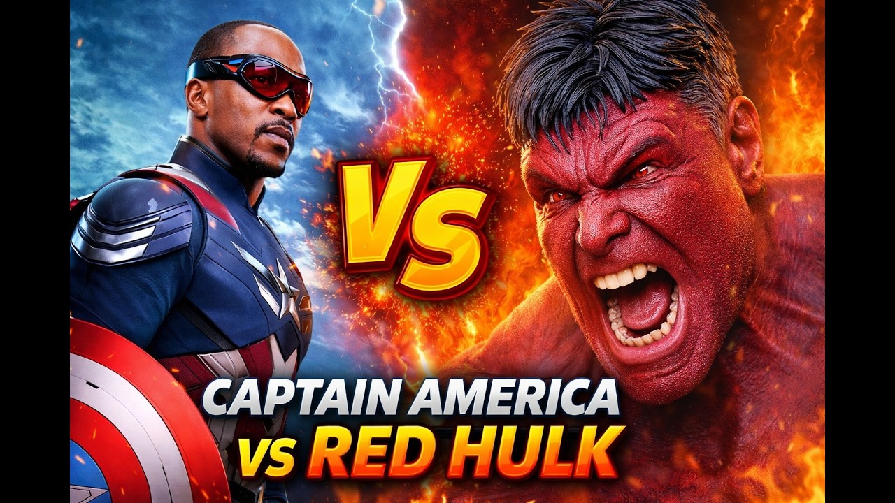 Captain #America vs Red #Hulk FULL Movie Explained | #Brave New World Recap