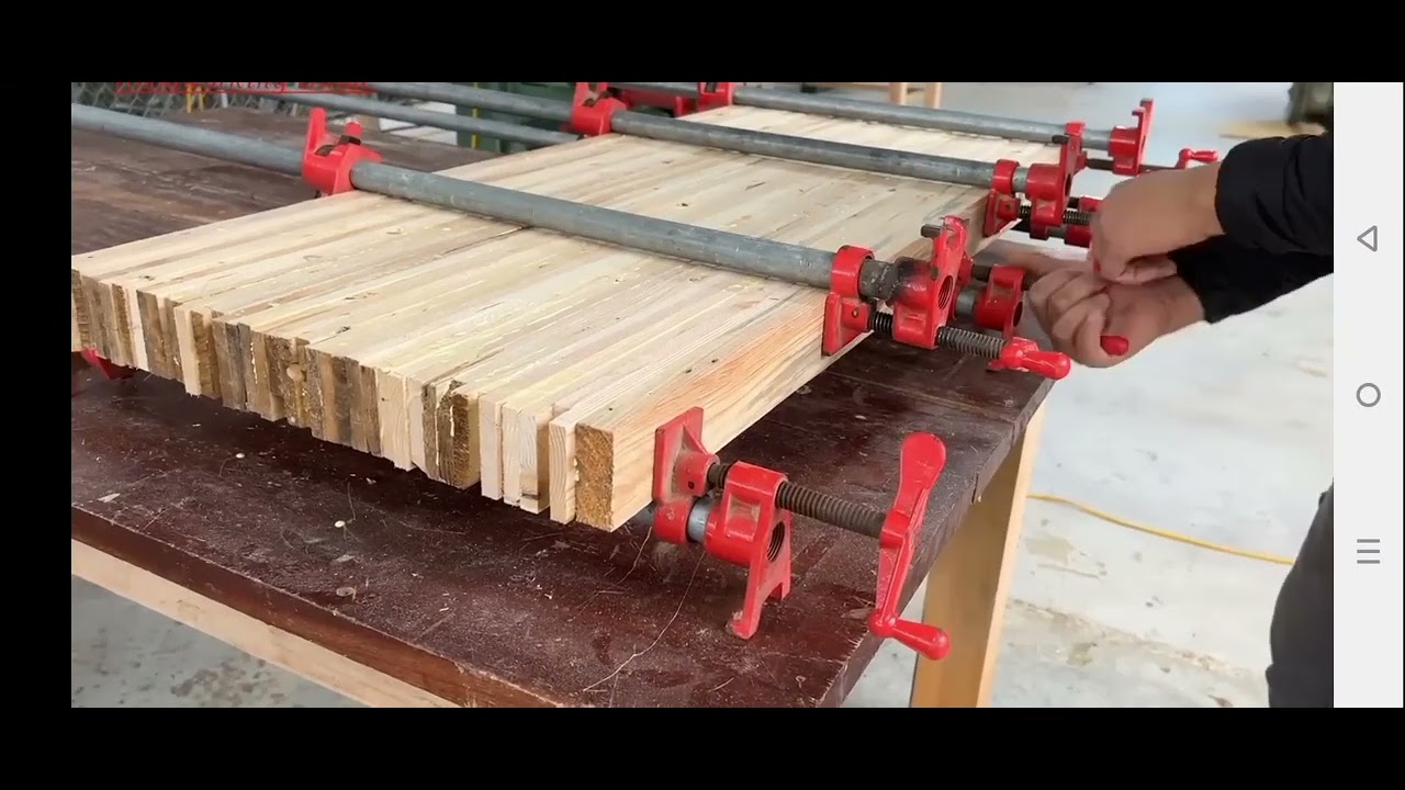 From old wooden crate to new modern dinning table making DIY project furniture making #DIY #WoodArt 