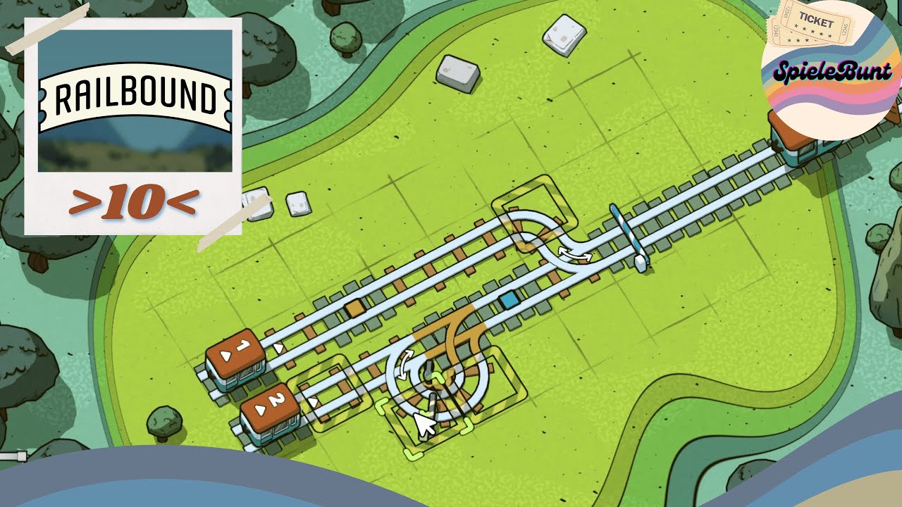 🚂RAILBOUND🛤️(Semaphore Update) Welt 09-01...09-11 | Folge 10 | #railbound #zug #puzzle #cozy