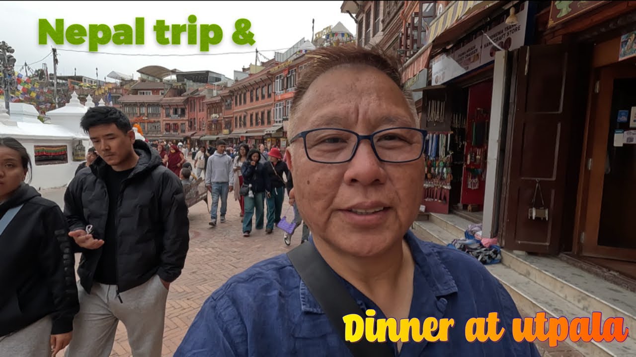 Nepal trip and dinner buffet at unpala with Khenpo and Tulku.