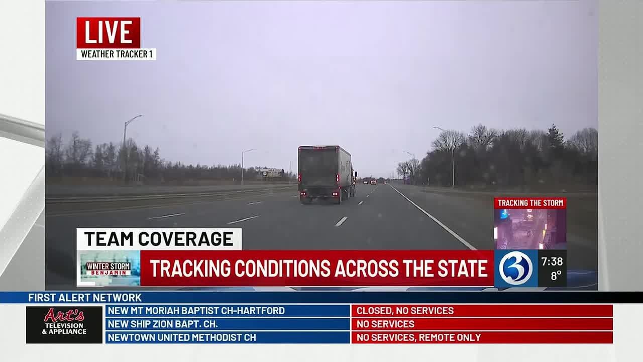 Tracking weather conditions across the state