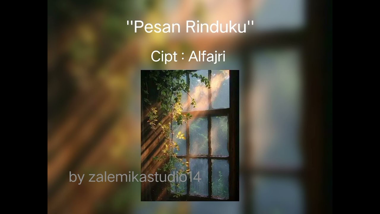 Alfajri - Pesan rinduku 
