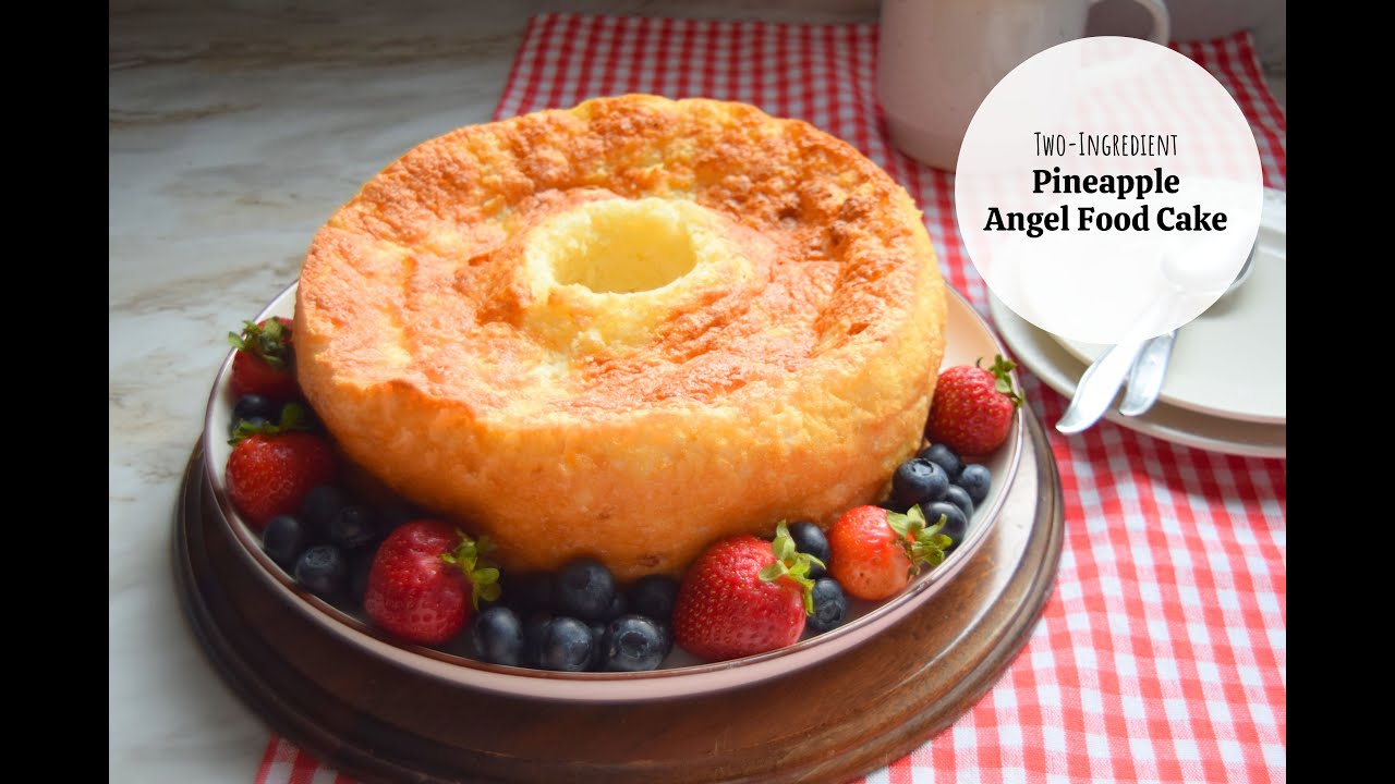 Two-Ingredient Pineapple Angel Food Cake | Easy Desserts | Weight Watchers Desserts