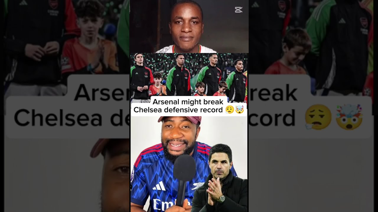 Arsenal might break Chelsea defensive record 😮&zwj;💨🤯