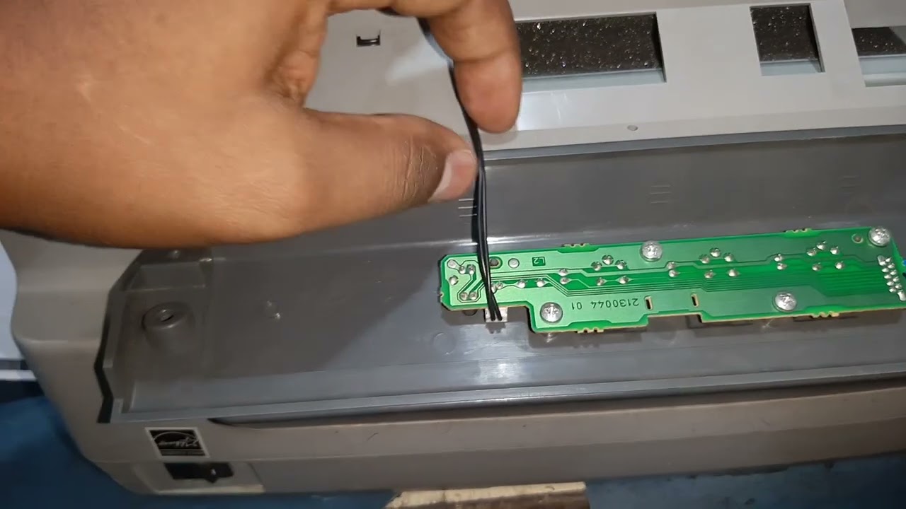 Fix Paper pickup problem of Epson PLQ20 PlQ22 PlQ35 offline led error head random move repair 100%