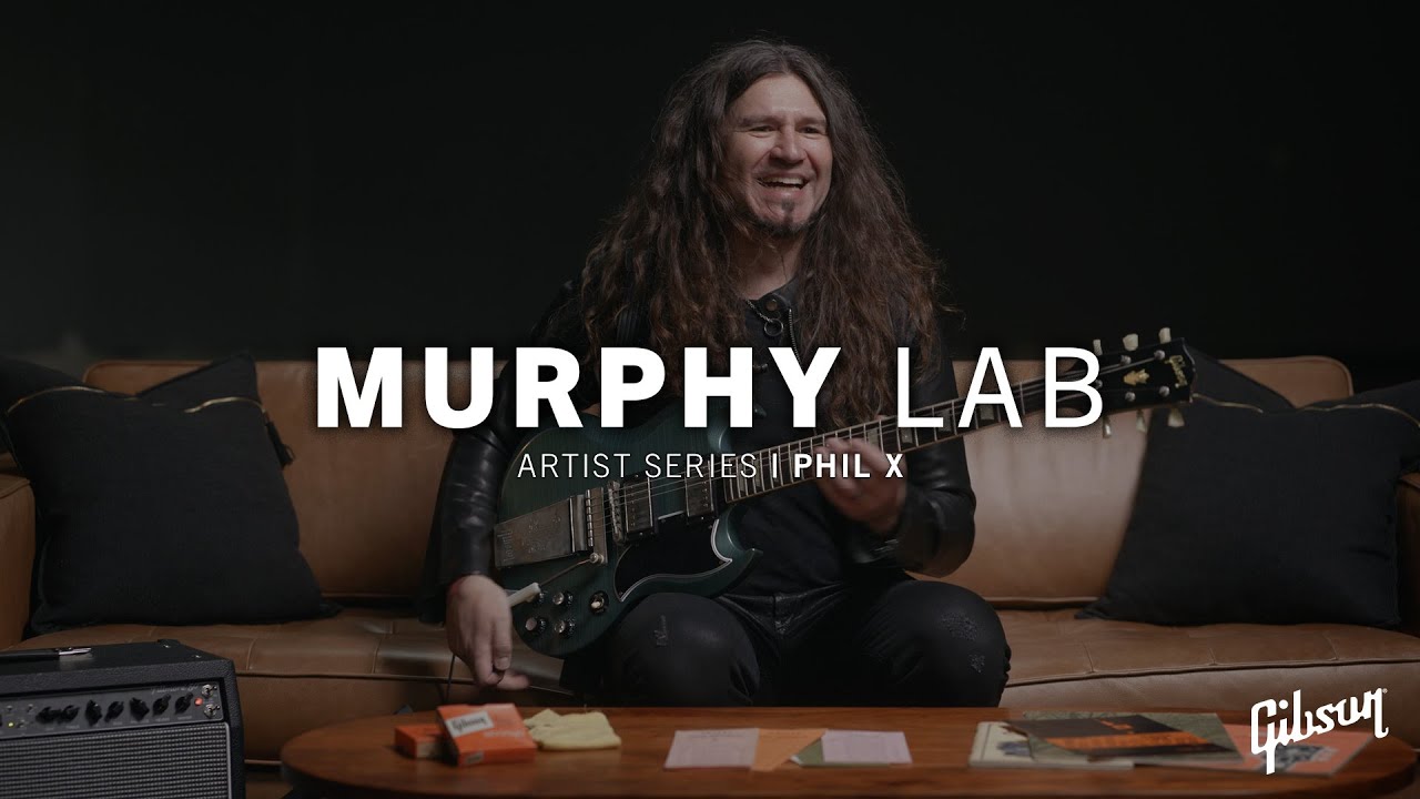 Серия Gibson Murphy Lab Artist: Фил Икс реагирует на старые гитары SG Gibson Custom Shop