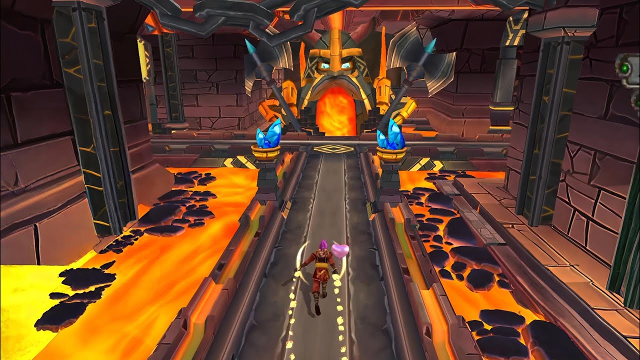 Kai Xing’s Inferno Escape | Volcano Island Run in Temple Run 2 🔥🏃‍♂️